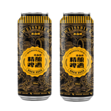 麦古德（MANGOLDER）青岛麦古德12度金质精酿白啤酒小麦啤酒，12瓶礼盒装 500mL 12瓶 500ml*12瓶