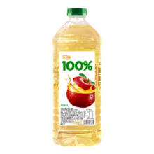 再降价、plus会员、需首购:汇源果汁100%苹果汁2000ml*1瓶