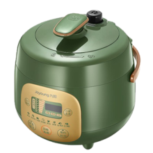 九阳（Joyoung） 电压力锅高压锅小迷你电饭锅压力煲2L容量煮饭锅家用炖肉全自动预约小型1-4人 B501萌宠煲（复古绿） 2L