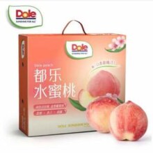 Dole 都乐 桃中皇后 四川水蜜桃 6-9枚/2.8斤装