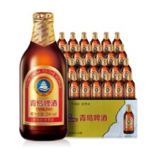 TSINGTAO 青岛啤酒 小棕金 296mL*24瓶+纯生10°200ml*4罐+全麦白啤 500ml*12罐+福喜双至500ml*4罐+天湖啤酒500ml*12