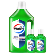PLUS会员:威露士（Walch）衣物家居多用途消毒液1L+60ml*2