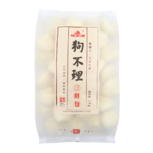 PLUS会员：狗不理包子 虾肉三鲜包1kg