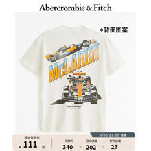 Abercrombie & Fitch 迈凯伦宽松圆领短袖T恤 326433-1