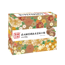 plus会员，概率券:亚洲之星 洋风椰蓉提拉米苏大福500g 20枚 *4件
