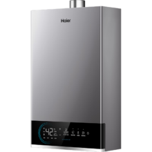 Plus会员：Haier 海尔 燃气热水器 增压变频水伺服 ECO节能 低水压启动 多重安防 16升 JSQ30-16MODEL3DPWCU1+凑单