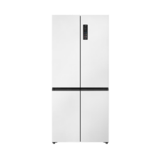 预售、PLUS会员：TCL 455升T9十字四开门超薄平嵌冰箱 R455T9-UQ 韵律白