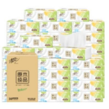 京东PLUS：Breeze 清风 抽纸巾 3层100抽30包*4件