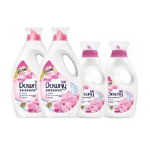 88VIP：Downy 当妮 花萃云柔系列 2合1洁净柔顺洗衣液 淡粉樱花 10.4斤