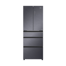 海尔（Haier）零嵌新品 海尔冰箱423升全空间保鲜风冷无霜一级能效双变频静音双开门四门法式多门智能变温冰箱 423L大容量+全空间保鲜变温+底部前置散热