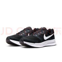 20点、店铺会员：耐克（NIKE）官方RUN SWIFT 3男子公路跑步鞋夏季透气缓震运动DR2695 002黑/白色/暗烟灰 42