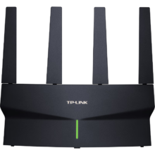 PLUS会员：TP-LINK AX 6000千兆无线路由器 WiFi6 XDR6010易展版·玄鸟