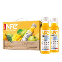 NONGFU SPRING 农夫山泉 NFC果汁饮料 100%NFC芒果混合汁300ml*10瓶 礼盒 