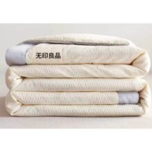 无印良品A类抗菌10%大豆纤维夏凉被子150*200cm/ 4件