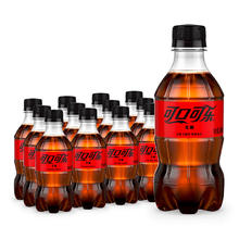 Fanta 芬达 可口可乐（Coca-Cola）经典口味无糖零度可乐汽水300ml 碳酸饮料 300ml*6瓶