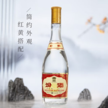 汾酒 黄盖玻汾 53%vol 清香型白酒 475ml*6瓶 整箱装