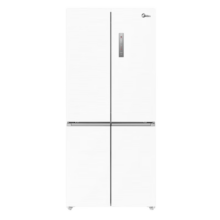 美的（Midea）483升十字对开门冰箱双变频一级能效 M60超薄嵌入式 智能联网BCD-483WSPZM(E)极地白-锦缎[热销]