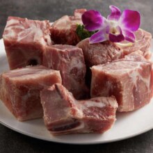 Plus会员:帕尔司 PALES 智利多肉猪背骨段1kg*7件