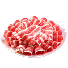 PLUS会员：牛世界 黄牛肥牛卷500g/袋 *4件+凑单