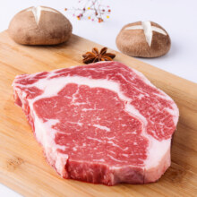 PLUS会员：chunheqiumu 春禾秋牧 谷饲安格斯厚切眼肉原切牛排250g*3件