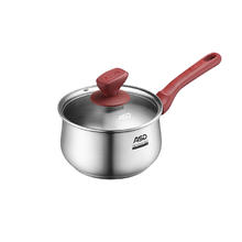 ASD 爱仕达 奶锅316L不锈钢18CM加厚复底辅食锅燃气电磁通用NS18B5WG