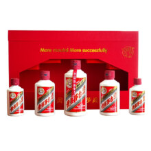 MOUTAI 茅台 飞天茅台步高升礼盒53度酱香型白酒礼盒套装 1号会员店