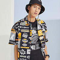 Dickies 帝客 纯棉潮流涂鸦短袖衬衫 DK010255