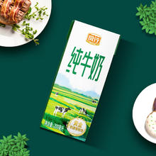 SINCE 1927 风行牛奶 纯牛奶200mL*24盒 高温灭菌生牛乳苗条砖 礼盒装