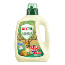 plus会员:立白天然除菌洗衣液 2kg单瓶+赠品