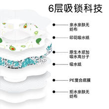 宝颜 一次性口水巾5片 宝宝出游必备