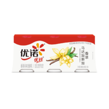 PLUS会员：yoplait 优诺 优丝香草味酸奶135g*3杯 家庭分享装