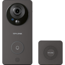 PLUS会员：TP-LINK 可视门铃监控 2.5K分辨率 智能猫眼门口摄像头 无线wifi远程对讲400W超清夜视 DB54C棕 锂电池版