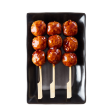 PLUS会员：大成食品 日式照烧脆骨丸串 400g*5件