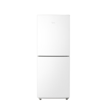 京东百亿补贴、PLUS会员：美的（Midea）白色双开门两门小冰箱 MR-189E 极地白