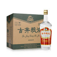 古井贡酒 古井贡 古井粮液 50度浓香白酒 750mL* 6瓶 整箱