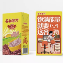 谷粒谷力 红豆味豆奶 250ml*16盒
