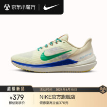 耐克（NIKE）官方NIKE WINFLO 9 PREMIUM 男子公路跑步鞋DV8997 100椰奶色/体育场绿/沙堆白 41