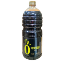 千禾 酱油 味极鲜 零添加生抽调味1.52kg