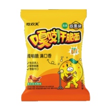 概率券，【双面饼大份量】嘎吱 干脆面奥尔良鸡翅味1袋