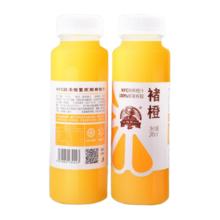 褚橙100%NFC鲜榨橙汁 零添加非浓缩还原果汁245ml*12瓶