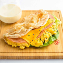 粮全其美 手抓饼 原味 2kg20片装 早餐 培根香肠 火腿烤肠伴侣