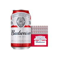 Budweiser 百威 经典醇正啤酒 330ml*24听