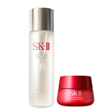 仅限16日、京东百亿补贴、PLUS会员：SK-II 神仙水230ml+大红瓶面霜50g