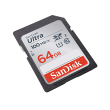 14点、京东秒杀：SanDisk 闪迪 相机内存卡  64G Ultra银卡 SDXC