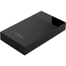 奥睿科(ORICO)3.5英寸移动硬盘盒带内置电源USB3.0 SATA串口机械硬盘/固态SSD移动外置硬盘盒子3599U3