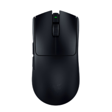 PLUS会员: Razer 雷蛇 毒蝰V3专业版pro无线鼠标 8K 电竞游戏轻量化鼠标 类肤材质 cs2 无畏契约 黑