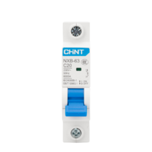PLUS会员：CHNT 正泰 NXB-63-1P-C20 家用空气开关 20A