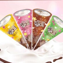 伊利巧乐兹多口味 中脆筒共30支（随机口味、再赠5支苦咖啡雪糕）
