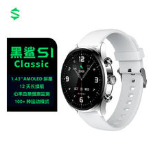 BLACK SHARK 黑鲨 S1 Classic 智能手表 1.43英寸 钛泽银