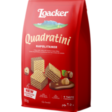 莱家loacker榛子味威化饼干250g进口网红休闲零食